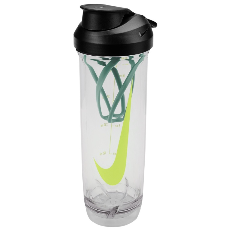 Nike Butelka do picia TR Recharge Shaker 2.0 przezroczysta/zielona/volt 709ml